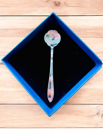 Elegant Spoon "Floral Elegance" – Personalized as a Gift, Engraving, 7 Variants to Choose From