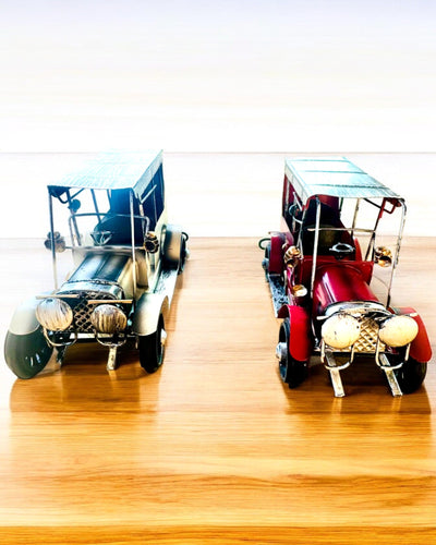 Classic Retro Car Model - Three Variants with Engraving Option for a Gift