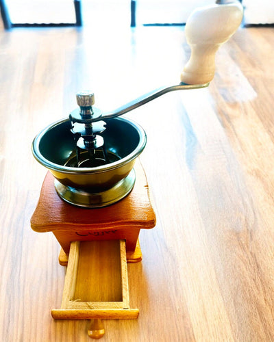 Traditional Coffee Grinder Aroma of Classics - with engraving option, personalization for a gift