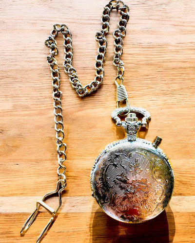 Pocket Watch "Motocyklowy Elegancik 2" – Engraving for a gift, 3 color variants