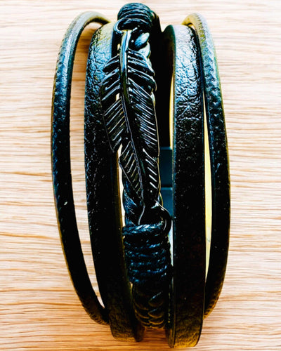 "Eagle" Bracelet with Engraving Option, 3 Color Variants