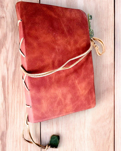 Vintage Notebook "Key of the Past" - Engraving option for a gift, notebook