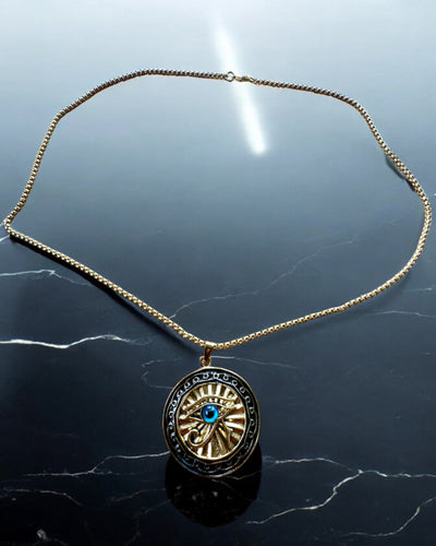 Amulet "Oko Horusa" - Elegance and Protection, customizable with engraving for a gift