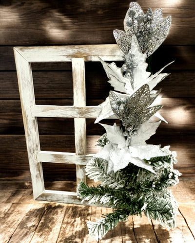 Holiday 2 pcs. Decorative Frames "Winter Glow", customizable with engraving for a gift