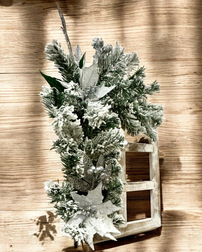 Holiday 2 pcs. Decorative Frames "Winter Glow", customizable with engraving for a gift