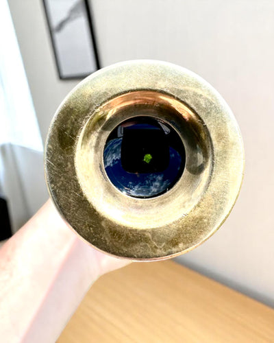 Royal Spyglass "Voyager 1818" – Exclusive, Brass, 83 cm, Handcrafted, Genuine Leather Case – Collector's Edition, Customization with Engraving for Gift