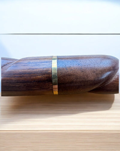 Wolf Guardian Hand-Carved Walking Cane, Wooden, customizable with engraving