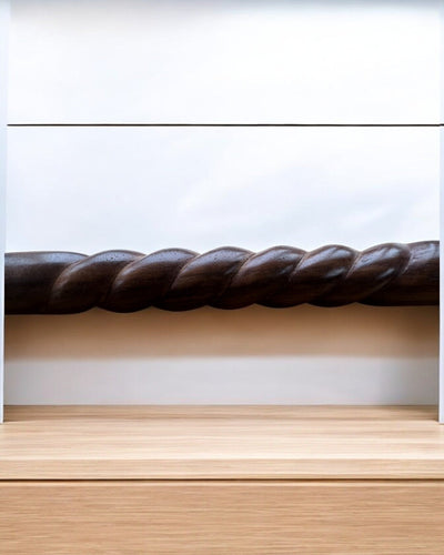 Wolf Guardian Hand-Carved Walking Cane, Wooden, customizable with engraving