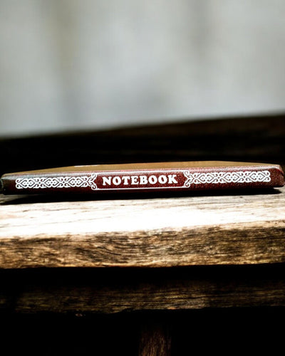 Forest Deer Notebook with Deer Motif, A5 - personalization with engraving for a gift