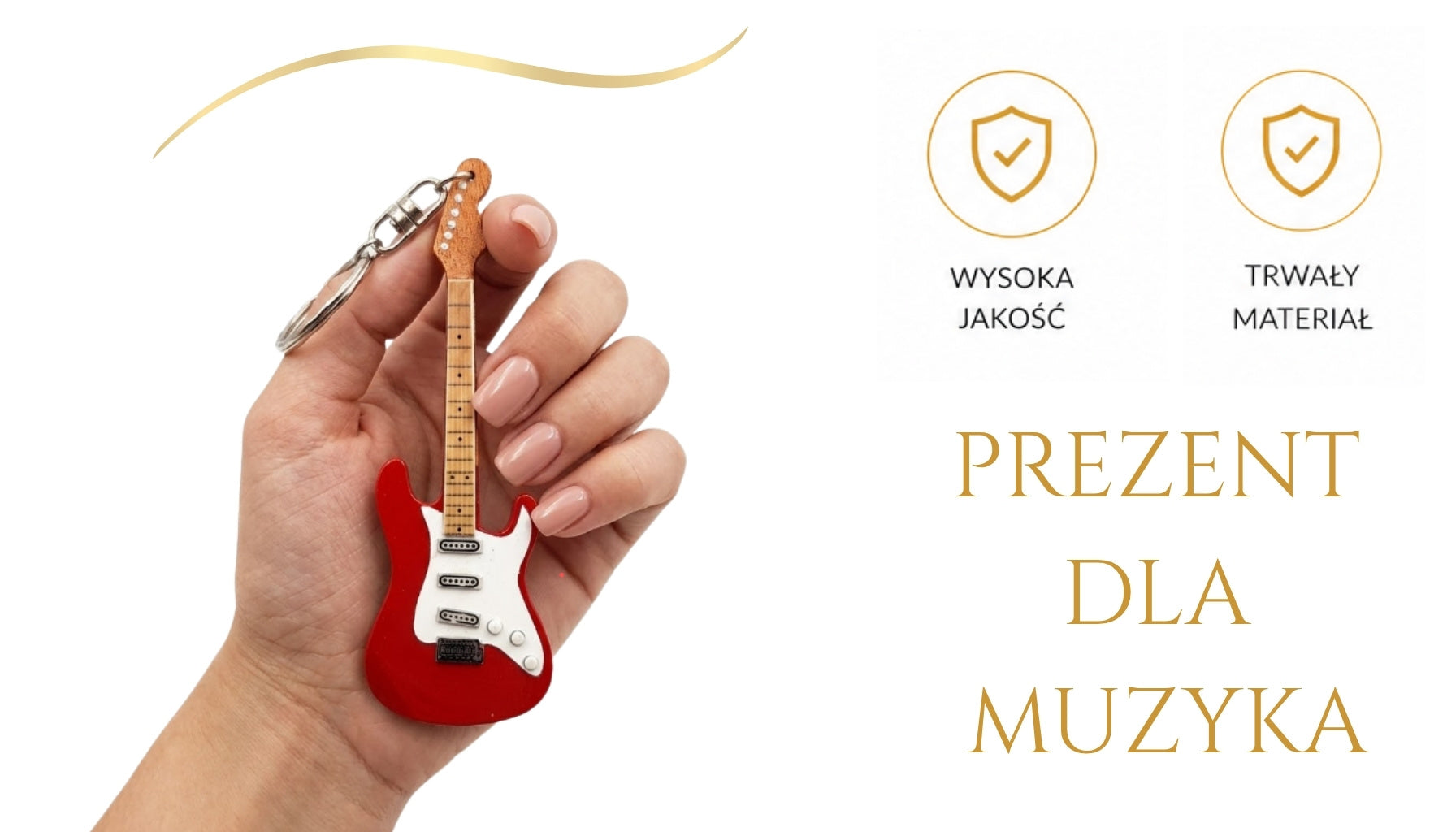 Keyring - Guitar in the style of Dire Straits - Mark Knopfler EGK-0474