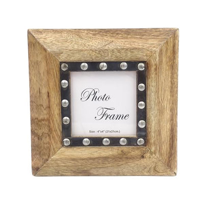 Wooden Photo Frame 30071 - photo size 10x10cm