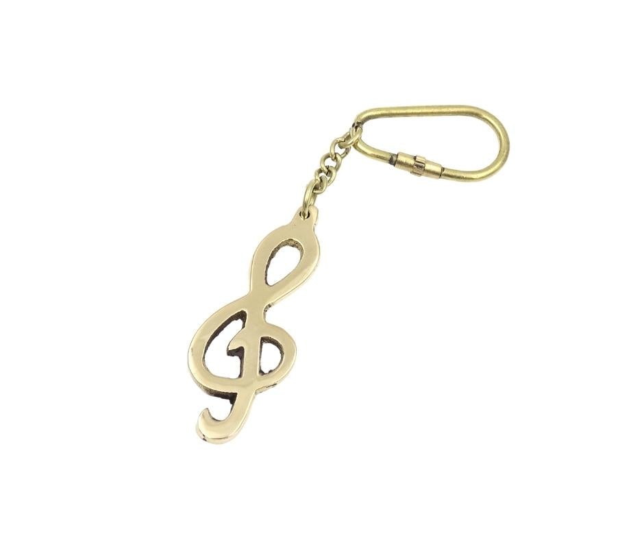 Treble Clef Keychain KRT13