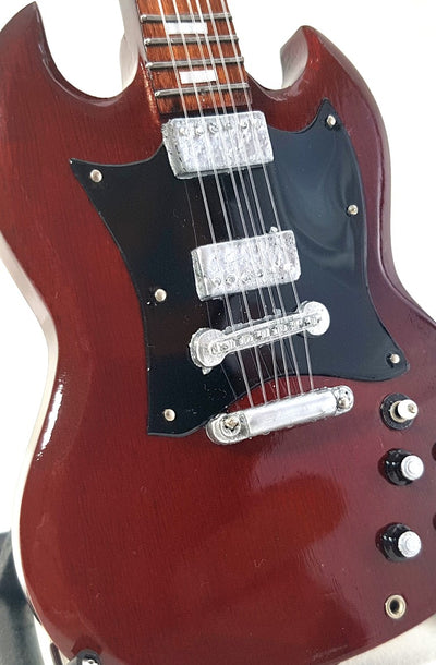 Mini guitar in the style of AC/DC Angus Young MGT-0567
