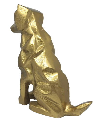 Gold Decorative Dog Figurine - DOG2