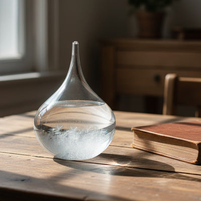 FitzRoy Storm Barometer - Teardrop Storm Glass - BAG1