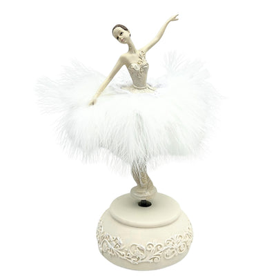 Snow Queen Ballerina Music Box, Moving, 23,5 cm – MP-19009
