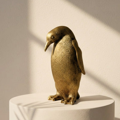 Gold Penguin Decorative Figurine Height 20,5 cm – 3989FJZ