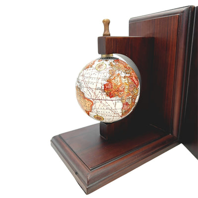Bookend Book Supports Globes - Gift for a Traveler - NC2677C