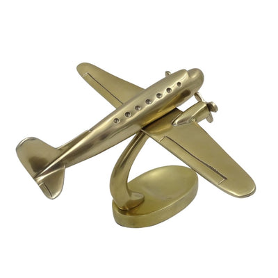 Large metal model of a twin-engine aircraft – 90549