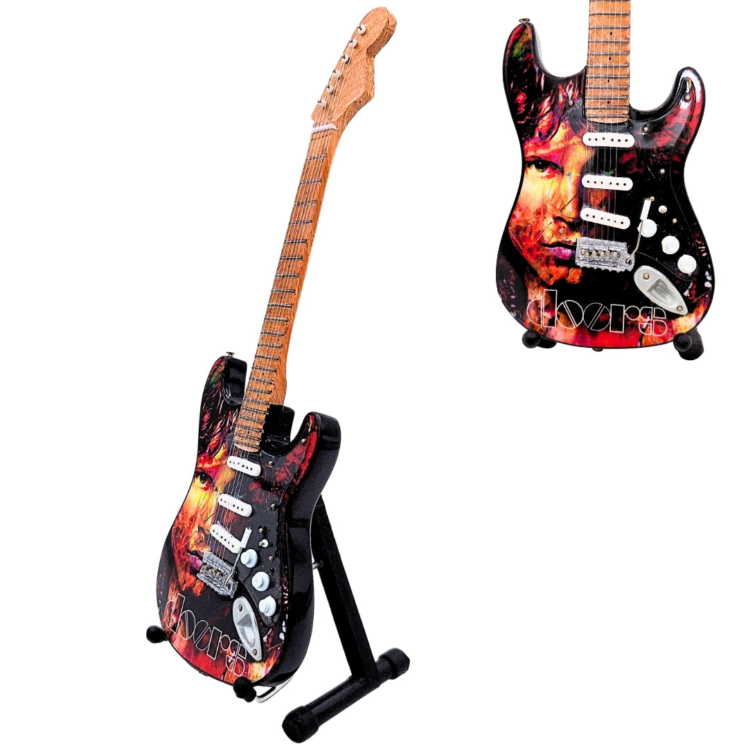Jim Morrison The Doors Mini Guitar - Mahogany Wood – MGT-6569
