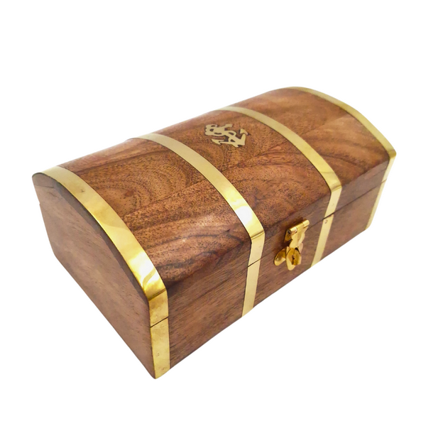 Vintage Nautical Wooden Box - DNU-020