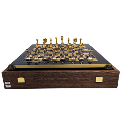 Exclusive, Large Classic Staunton Metal Chess Set - 36x36 cm - S34