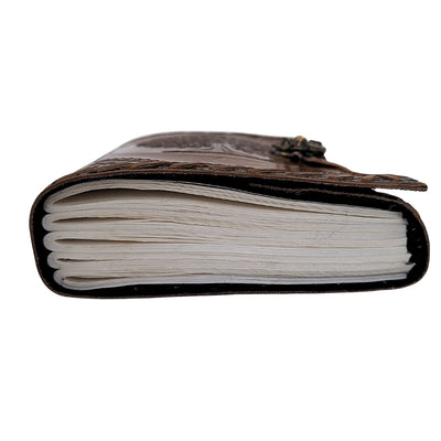 Vintage Retro Leather Notebook 200 Pages – Tree of Life - AH01