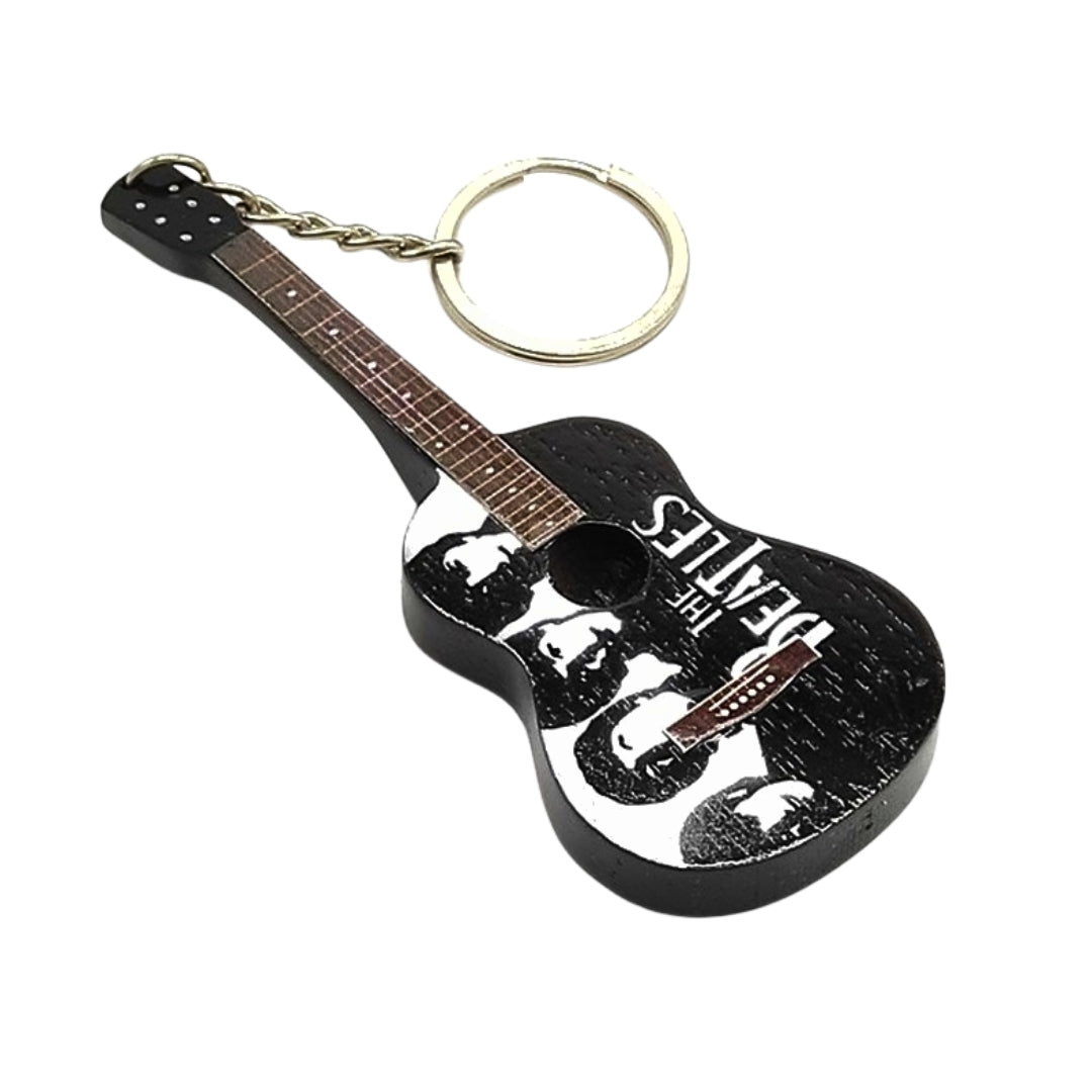 Guitar keyring in the style of The Beatles EGK-0894