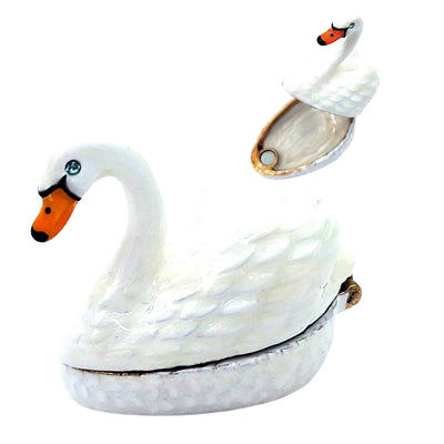 Unique Metal Gift Box – Swan - B0736-02
