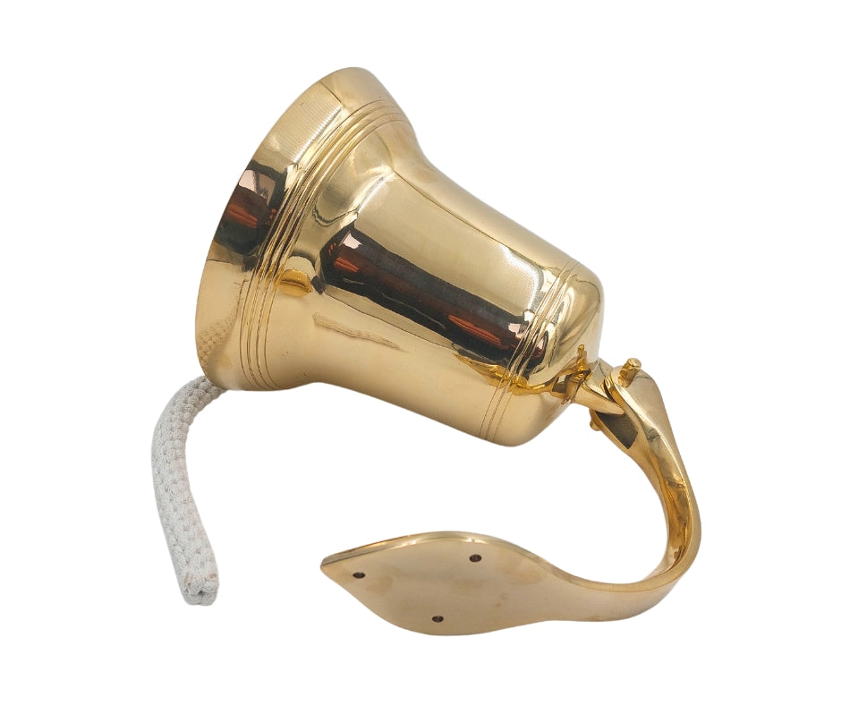 Brass Ship Bell 25 cm with Personalized Engraving