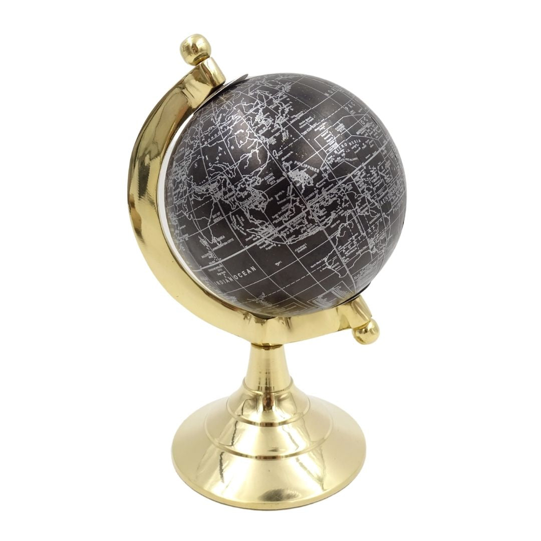 Decorative Globe Black & Gold – MMG004S
