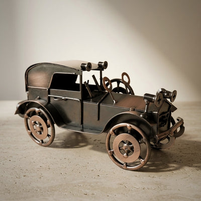 Metal Retro Automobile Model Vintage Car Decoration - Q87
