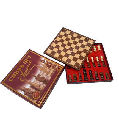 Classic Wooden Chess Set - 27 x 27 cm – 1050743