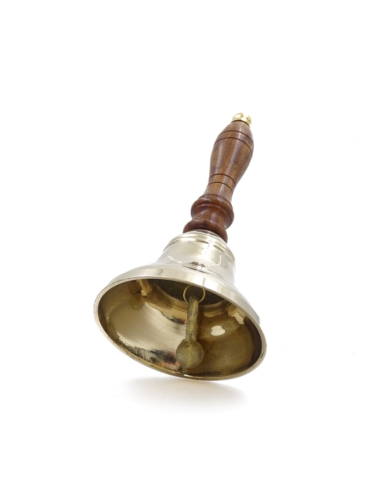 Brass Hand Bell with Wooden Handle – Retro – HB70/3