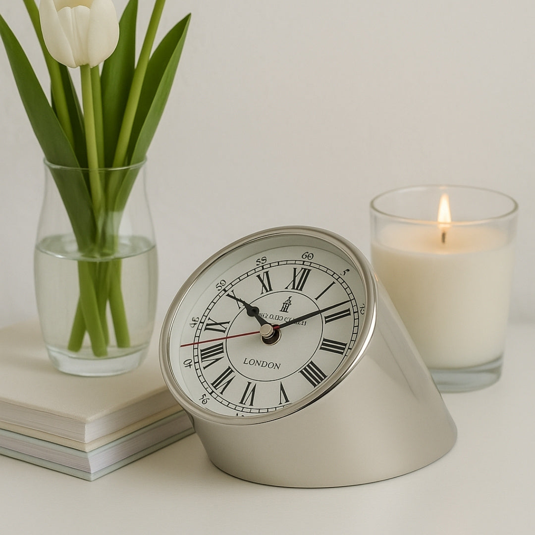 Metal Desk Clock CLK-0212