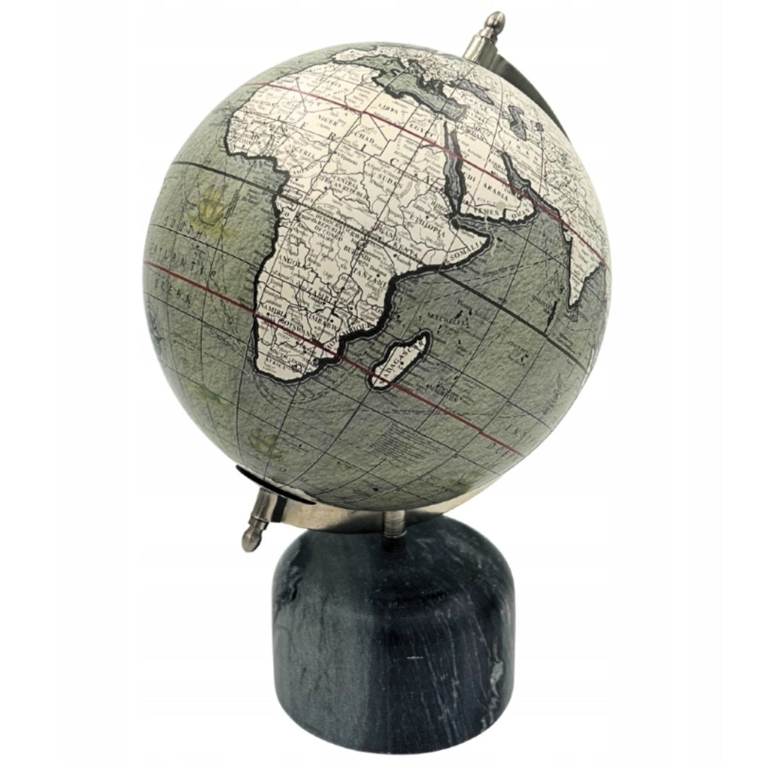 Decorative Globe on a Stone Base 30cm - GLB-68