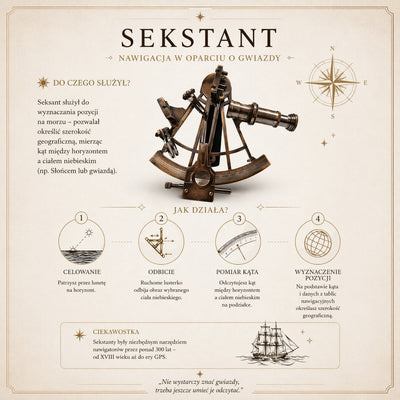 Brass Sextant in a Wooden Box – Replica - NC1517