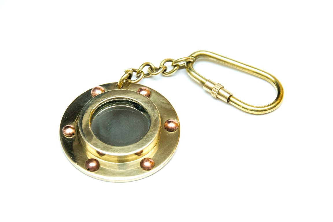Porthole Mirror Keychain KEY-0134B