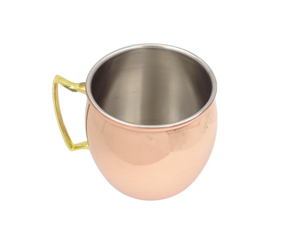 Copper 304 Stainless Steel Mug - Capacity 500ml coated with a layer of copper - MM7012
