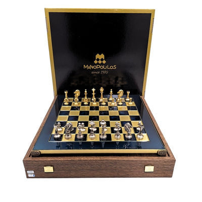 Exclusive, Large Classic Staunton Metal Chess Set - 36x36 cm - S34