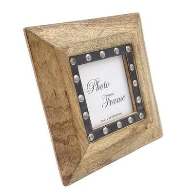 Wooden Photo Frame 30071 - photo size 10x10cm