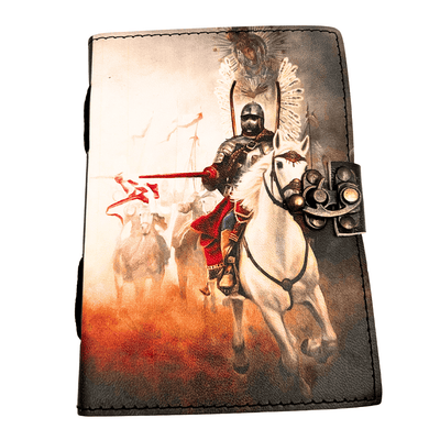 Leather Notebook Hussars Patriotic Diary - 200 pages - AH14