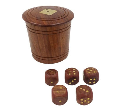 Wooden Dice in a Barrel – G150JZ