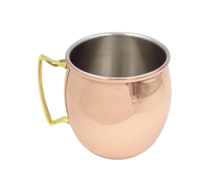 Copper 304 Stainless Steel Mug - Capacity 500ml coated with a layer of copper - MM7012