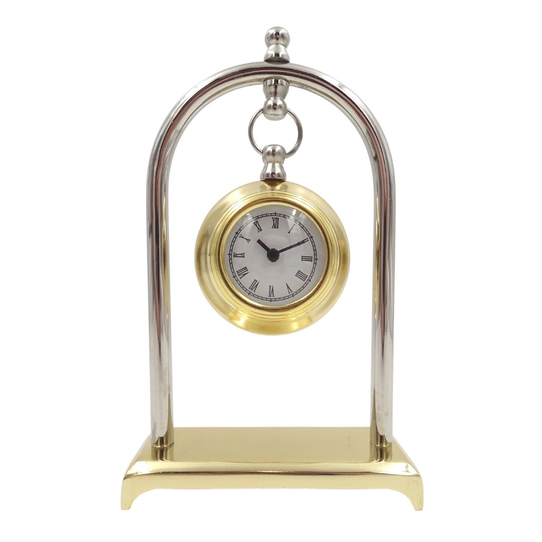 Vintage retro mantel clock – decorative desk clock - M02