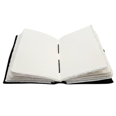 Decorative Leather Notebook Sun and Moon 200 Pages - AH07