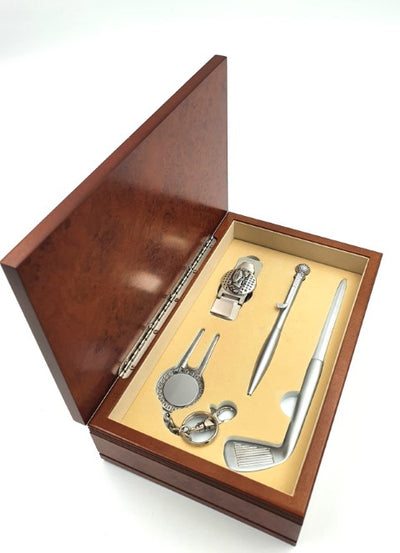 Golf - four-piece gift set - perfect gift for a golf enthusiast - G082