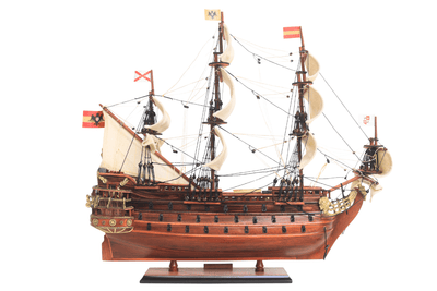 Exclusive San Felipe sailing ship model - SF4, with the option of personalization by engraving