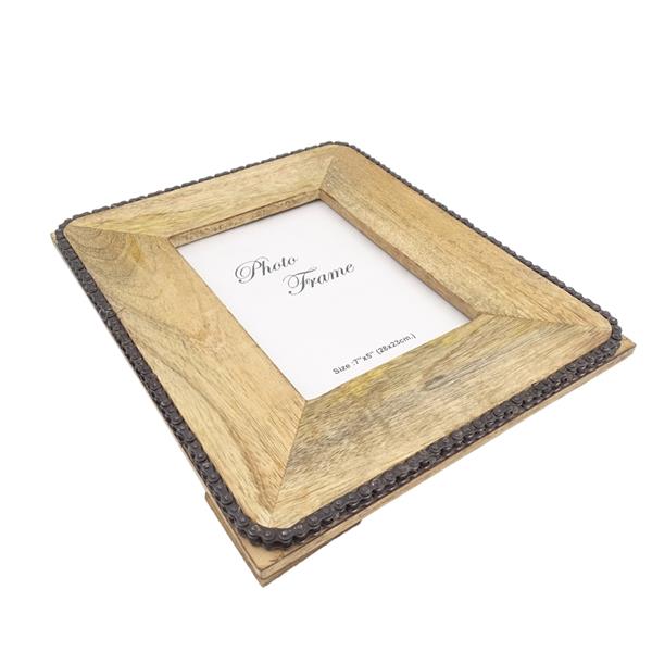 Wooden Photo Frame - A-1617B - Photo size 13x18cm