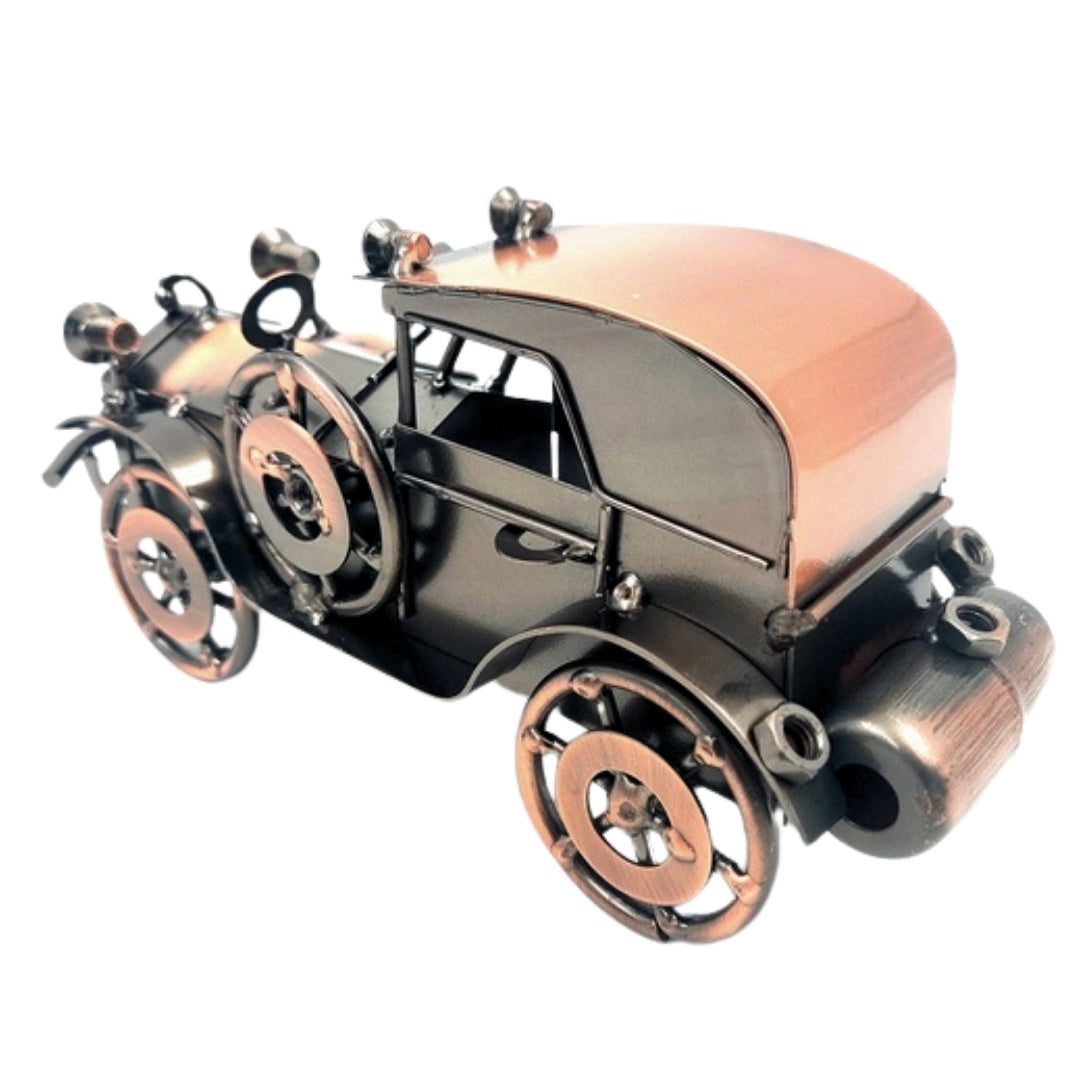 Metal Retro Automobile Model Vintage Car Decoration - Q87